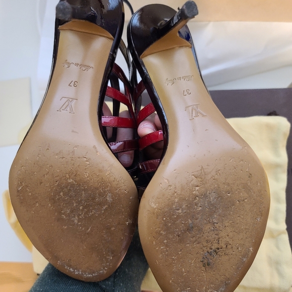 Louis Vuitton caged heels - Picture 3 of 4